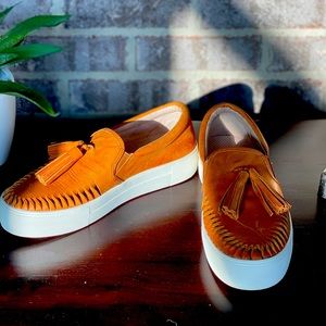Vince Camuto leather slip on